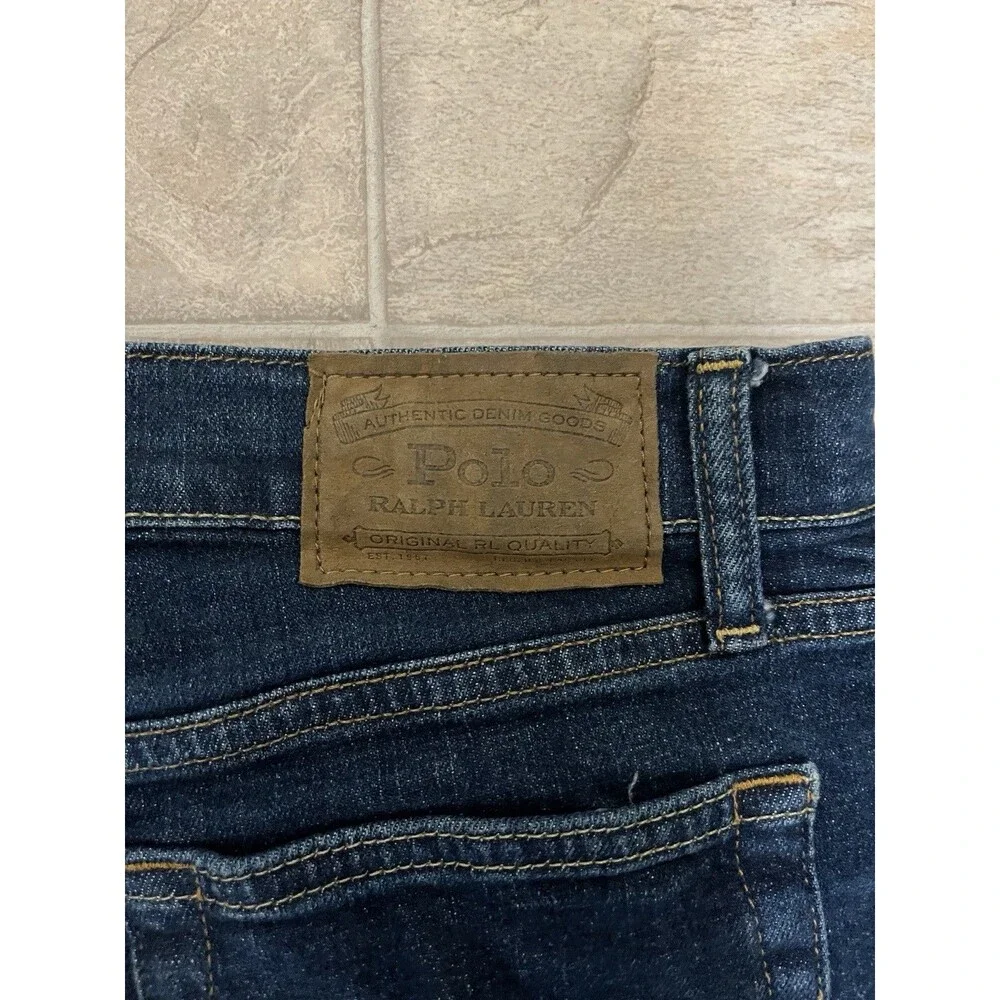 Polo Ralph Lauren Boys The Sullivan Slim Jeans 16 Super Stretch Insane Fade